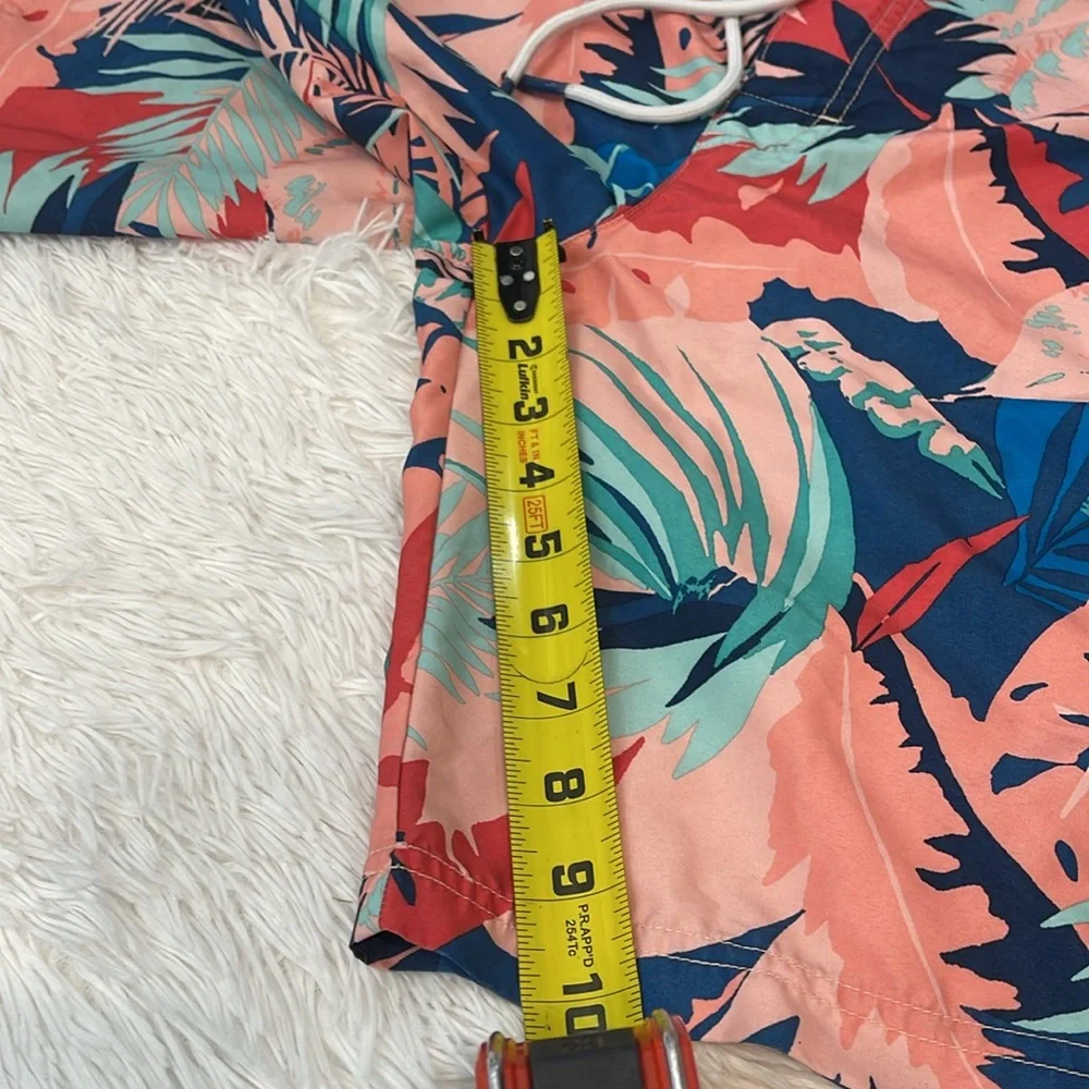 American Eagle Outfitters Blue and Pink Board Shorts Vibrant Swimwear MENS M